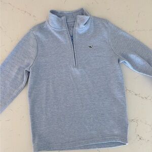 Vineyard Vines Boys Blue Zip-Up Sweater